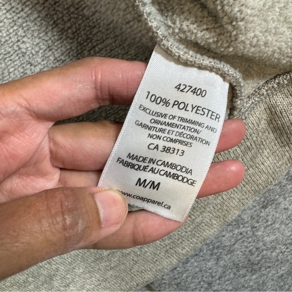 Field & Stream Heather Gray Full Zip Fleece Lightweight Outdoor Jacket Men’s M - Picture 8 of 15